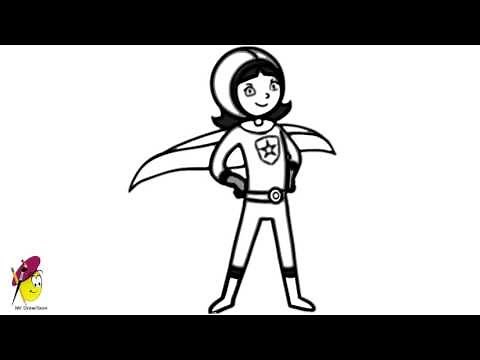 Word Girl - How to Draw wordgirl