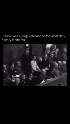 DARKENED HISTORY on Instagram: "In 1946, during the International Military Tribunal for the Far East in Tokyo, a bizarre incident disrupted the proceedings. Shōmei Ōkawa, a nationalist writer and intellectual accused of being a Class-A war criminal for his role in propagating Japanese militarist ideology, was seated directly behind the former Prime Minister Hideki Tojo. During the session, Ōkawa, dressed in pajamas under his suit, suddenly leaned forward and slapped Tojo on the head. He reported