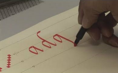 [ Calligraphy ] 英文书法 教学合集 (09/05/2016 更新4p)