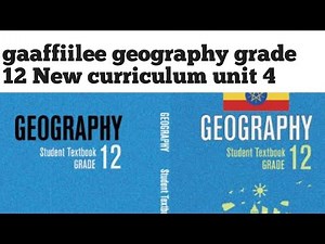 Geography work sheet unit 4(question)