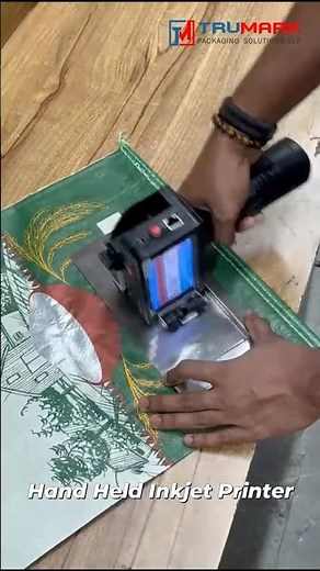 Handheld Inkjet Printer | Portable Batch Coding & MRP Printing Machine
