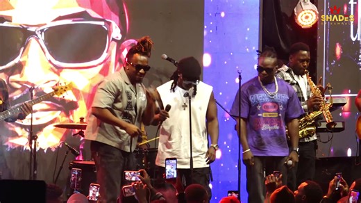 B2C and Aka Dope Band Live Performance at Shades of Kampala