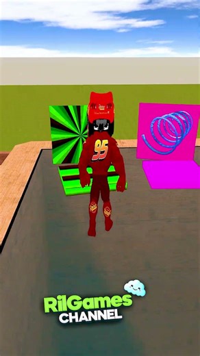 MUSCLE MCQUEEN ONLY RAINBOW EVOLUTION ON BIG MAZE in Garry's Mod