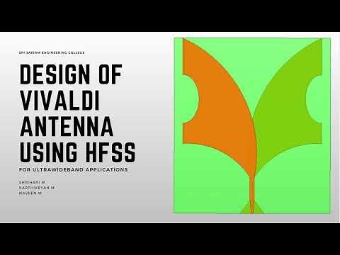 Design of UWB Vivaldi Antenna Using HFSS