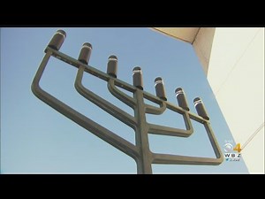 Menorah Restored At Chestnut Hill Temple After It Was Stolen In 2018