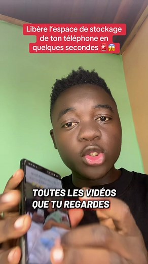 Libérer l'espace de stockage téléphone — supprimer historique TikTok