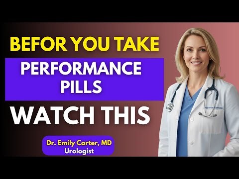 The Truth About Performance Pills: What Doctors Want You to Know | Dr. Emily Carter, MD (Urologist)