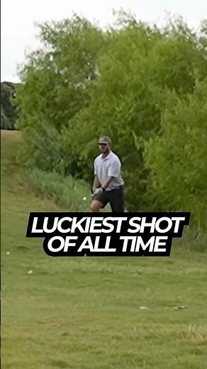 😂LUCKIEST GOLFER OF ALL TIME⛳
