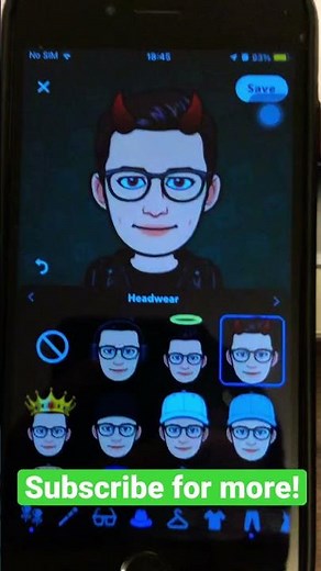 How To Edit Your Snapchat Bitmoji. #shorts