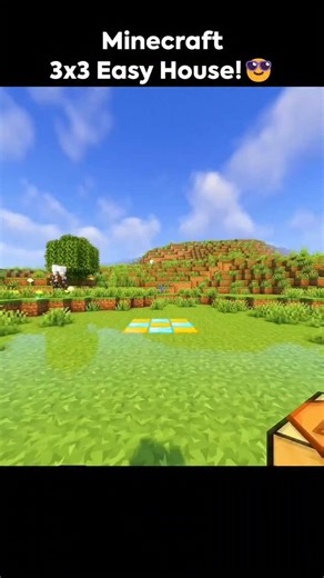 EASYCRAFT on Instagram: "Minecraft 3x3 Easy House!  . . #minecraft #minecraftbuilding #minecraftbuilds #minecrafttutorial"
