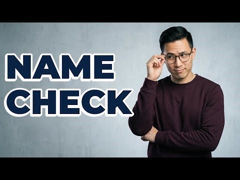 How To Find Out If A Company Name Is Taken?