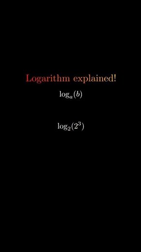 “Logarithms Explained Visually”🧠🧠 #maths #matrixmind #logarithm #explanation