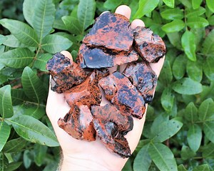 Rough Mahogany Obsidian Natural Stones: Choose How Many Pieces (premium Quality 'A' Grade, Raw Mahogany Obsidian Crystals) - Etsy