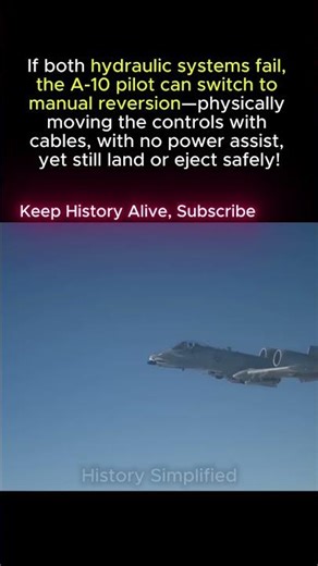 NO Hydraulics? A-10 Goes MANUAL. Pilot Muscles Control. Lands. Or Lives.