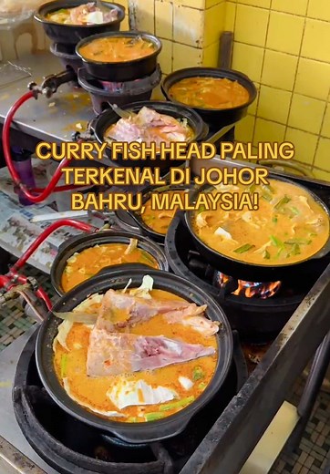 Kam Long Ah Zai: Curry Fish Head Terkenal di Johor Bahru, Malaysia