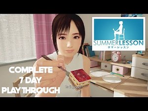 Summer Lessons | Complete 7 Day Playthrough | No Commentary | PSVR + PS4 PRO