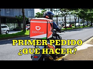 Primer pedido en DIDI FOOD / Todo lo que necesitas saber.