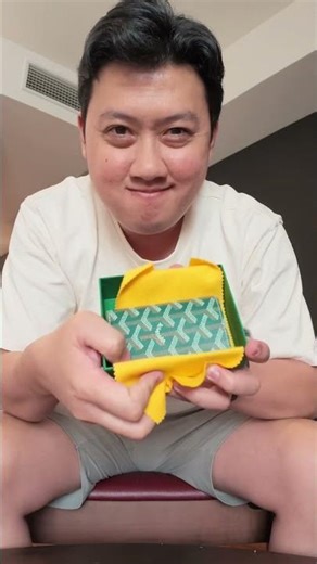 Unboxing my first Goyard #Goyard