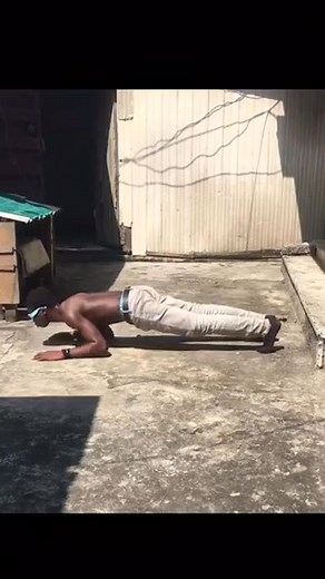 First time trying Russian push up | Aura Thenics