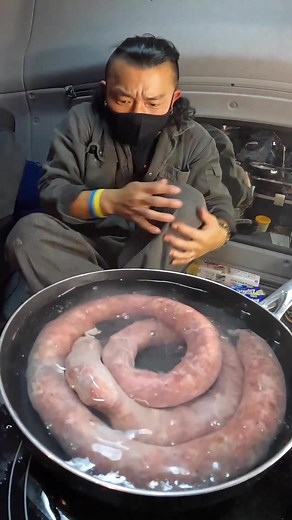 #truck #cooking #asmr #routine #japan #sausageman