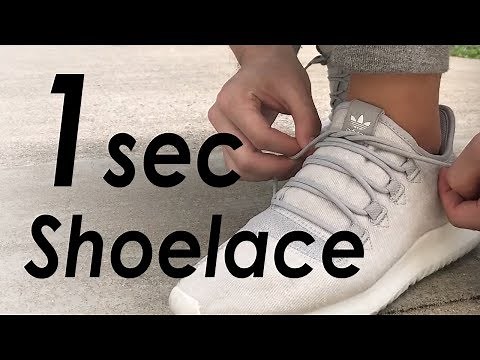 FASTEST WAY to Tie Shoelaces