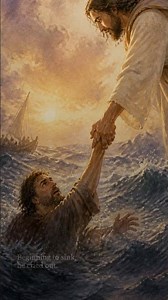 Jesus Walks on the Water (Matthew 14:22-33) #Shorts