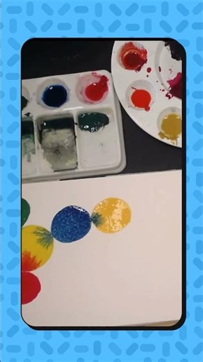 Experiment with your paints