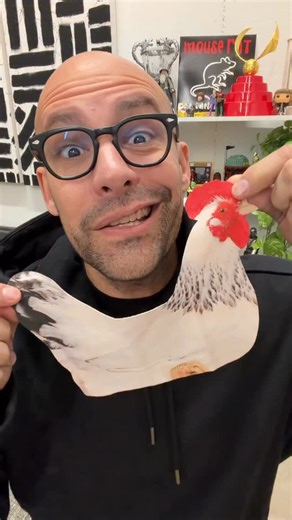 Nerdwax on Instagram: "It’s a chicken!! 🐓 🏆- @serenalol"