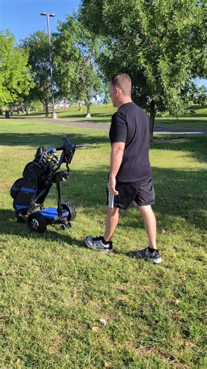How to Activate Marching Mode using Remote Control on Caddytrek R4 Ai Follow Golf Caddy #caddytrek