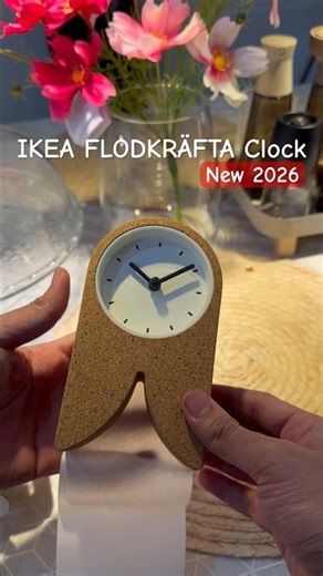 IKEA FLODKRÄFTA Clock Unboxing | Minimal Desk Clock ⏰ #ikea #ikeaindia #asthetic #desksetup