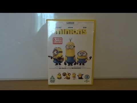 Minions (UK) DVD Unboxing