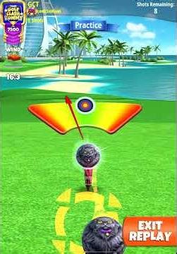 QR/FR Hole 1, ALBA - Ocean Drive 18-Hole Cup, *Golf Clash Guide*