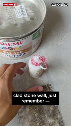 Stone Cladding Chemical Explained | Akemi Gel 500 Ultra Use #construction #engineering