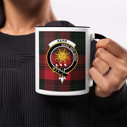 Kerr Clan Premium Mug, Scottish Heritage, Tartan Design, Family Pride Gift, Accent Mug, Scotland Forever - Etsy Australia
