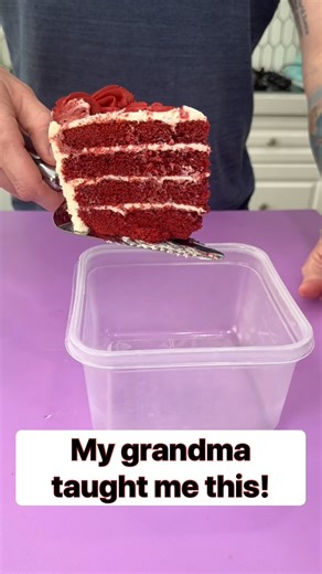 5.8K views · 11 reactions | Better dessert storage This original video was produced by Network Media LLC Productions, Rick Lax and Jennie Carroll | Hack 'n' Giggle | Facebook