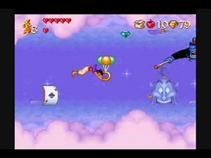 Aladdin (SNES) Part 4 - Inside The Genie's Lamp