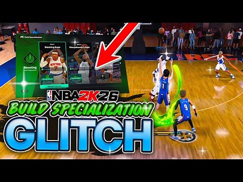 NBA 2K26 ALL BUILD SPECIALIZATION GLITCH BEST GLITCH TO SPEED UP THE SPEACIALIZATION GRIND!!