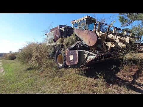 40yr old JD4400 Combine sat for DECADES..Is it to far GONE?