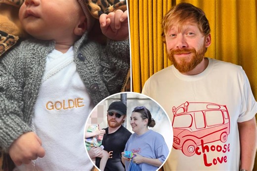 Rupert Grint announces the birth of ‘secret child’ with actress Georgia Groome