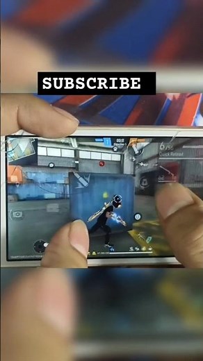 Iphone 5s Free Fire Gameplay test full max settings HUD+DPI+ MACRO 1 gb old testing rose color