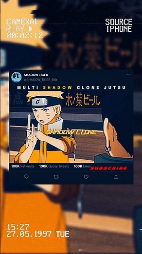 When Naruto Use Multi Shadow Clone Jutsu ✨🥶🔥....