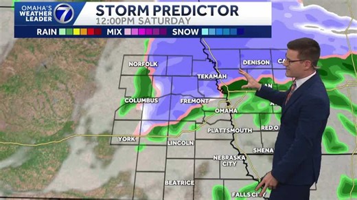 Breezy, mild Thursday, taste of winter coming this weekend for Omaha area