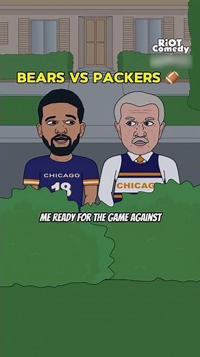 Mike Ditka Helps Caleb Williams Beat The Packers 😂 #nfl #nflnews #nflplayoffs