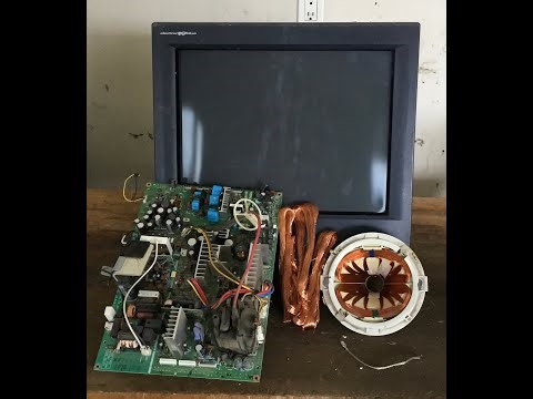 Scrapping a crt or old computer monitor: THIS IS WHY I ALWAYS PICK THEM UP!!