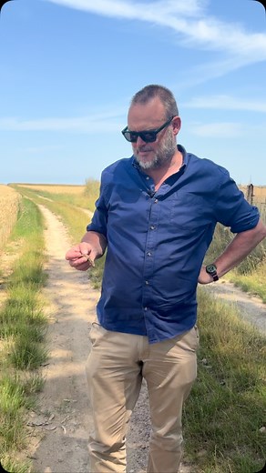 WW2 Headquarters on Instagram: "We’re walking the ground in Normandy! Exploring the battlefields that shaped this epic campaign in the days and weeks following #dday and look what @thealmurray found #ww2headquarters #ww2 #ww2history #militaryhistory #almurray #secondworldwar"