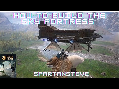 Dark and Light How to build the Sky Fortress and Gob engineering - Walk Through - Guide - Episode 8