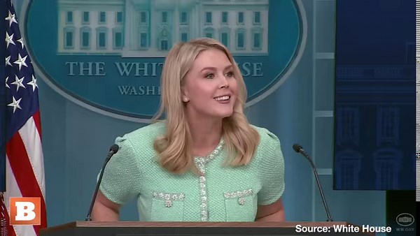 White House Press Secretary Karoline Leavitt told Nick Gilbertson of Breitbart News that President Trump “fully expects” all House Republicans to vote for the upcoming continuing resolution spending bill. | Breitbart