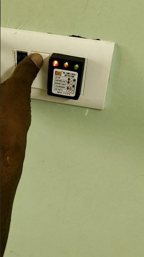 Ac Line detector How to checking in power sockets Power Earthing problem phases problem neutral prd