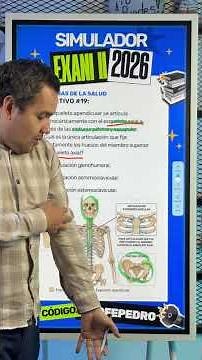 Así te preguntan esqueleto axial y apendicular en el Exani II en Ciencias de la salud