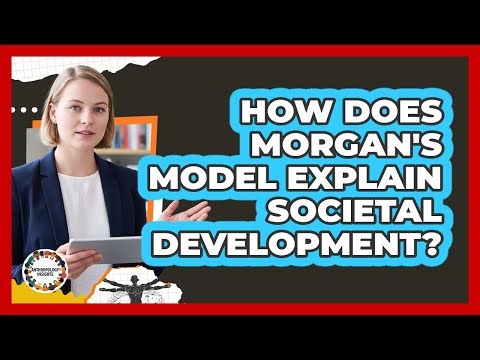 How Does Morgan's Model Explain Societal Development?